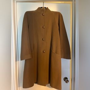 Me-Jay Camel Hair Trench Coat